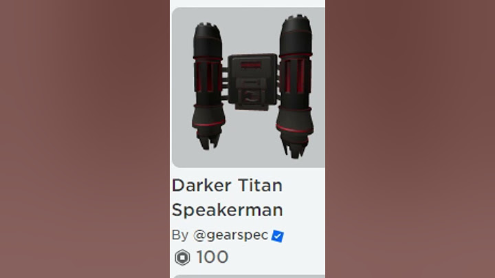 แต่งตัวเป็น Infected Titan Speakerman ในเมือง Brookhaven