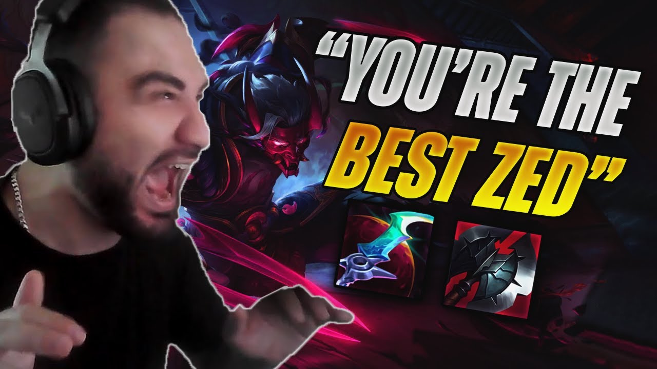 This ZED BUILD Is BROKEN | Rank 1 Zed BZ - YouTube