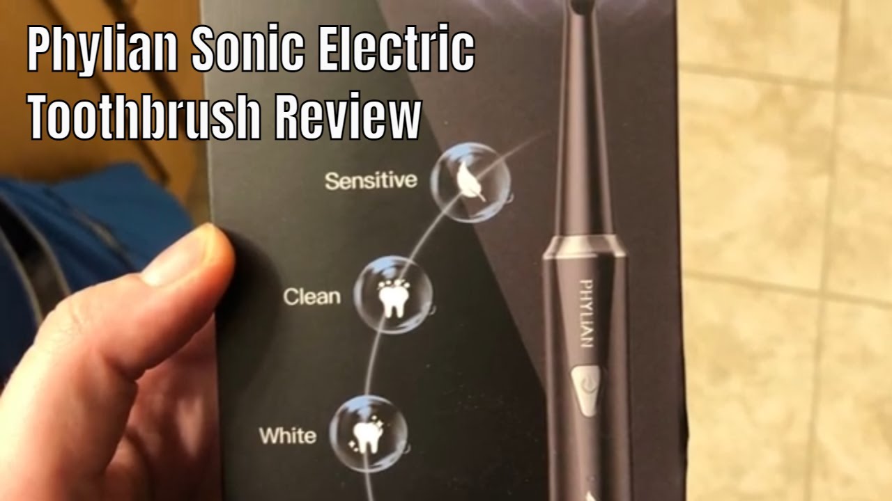 Phylian Sonic Electric Toothbrush Unboxing and Review YouTube