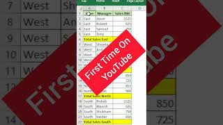 shorts dtip1 Subtotal Function in Excel | Advance Excel Tips and Tricks | Excel Tutorial in Hindi