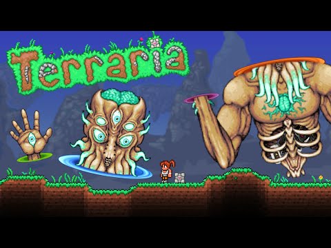 Fighting Moon Lord with his OWN Portal Gun | Terraria x Portal