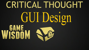 A Critical Thought on Main Screen GUI Design