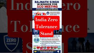 Rajnath Singh Bishkek Mein SCO Meeting 🇮🇳🌍 #SCO #DefenseCooperation#dailyedu_24#shorts
