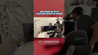 Zerug Dice que tener en tu pc para editar video 💻🔥