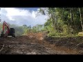 Construction of 700M Plantation Roads From Start to Finish | HITACHI EX120-1