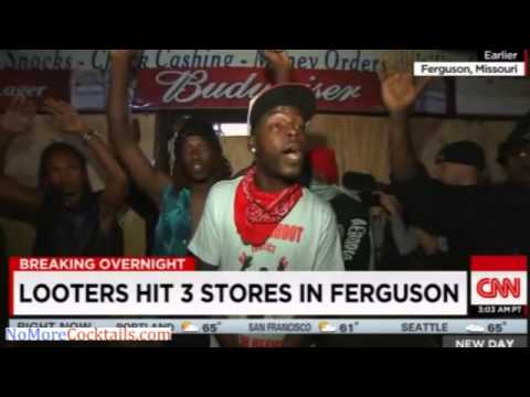 Predictably Ferguson Residents Loot A Liquor Store After Police