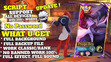UPDATE! Script Skin Chou KOF Full Effect + Voice No Password (iOS/Android)