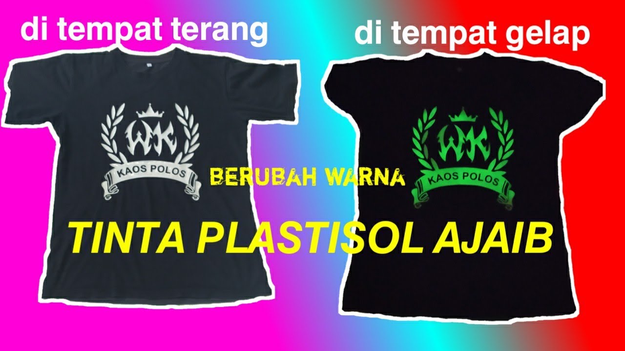  PLASTISOL  GLOW  IN THE DARK  YouTube