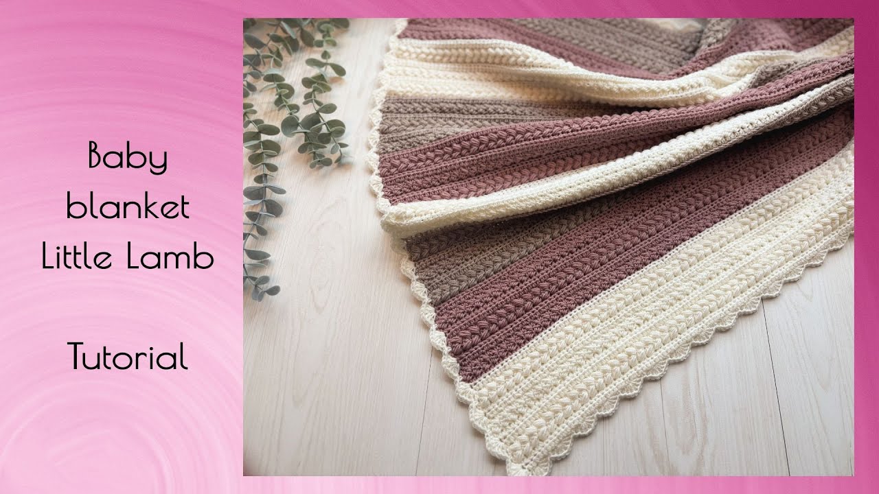 Baby blanket Little Lamb