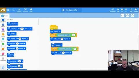 VEXcode VR Unit 5 Lesson 2 (AR)