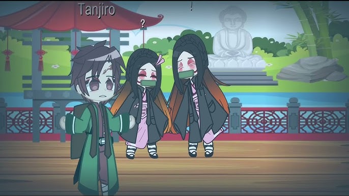 ◇??Who's the real Nezuko??◇ [] Meme [] Gacha club [] Demon Slayer [] 