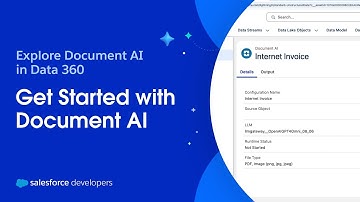 Get Started with Document AI  | Explore Document AI in Data 360