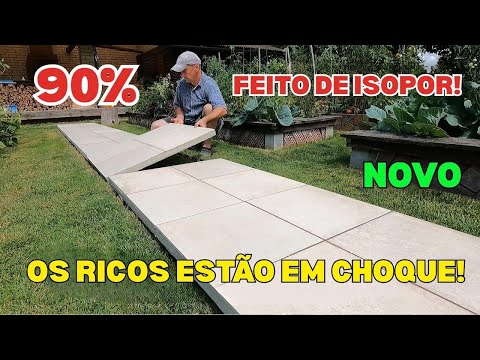 Caminho de Jardim SIMPLES, BARATO, FÁCIL e LINDO para Fazer Você Mesmo!