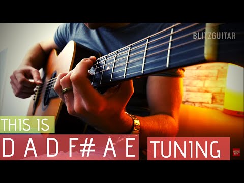 DADF#AE! The Perfect Tuning for Beautiful Chords.