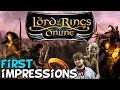 Lord Of The Rings Online First Impressions "Is It Worth Playing?"