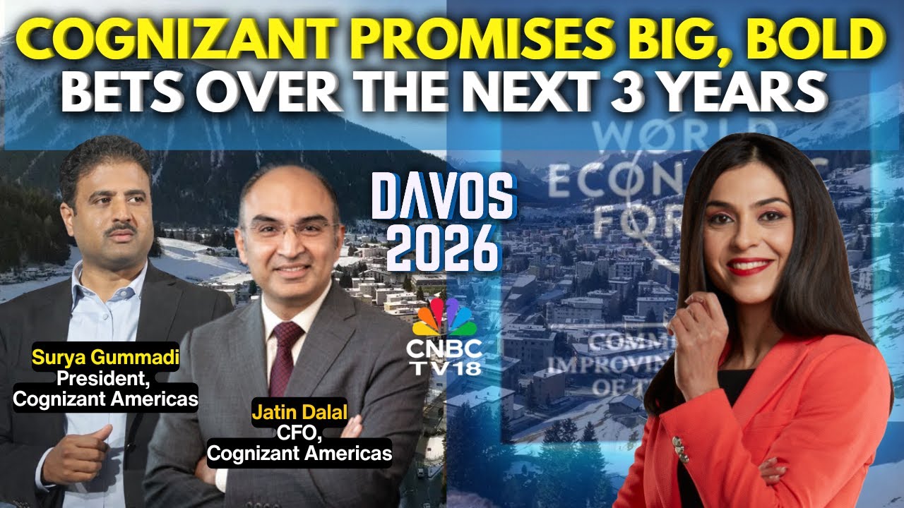 Davos WEF 2026 | In Conversation With Cognizant Americas' Surya Gummadi, President & Jatin Dala, CFO