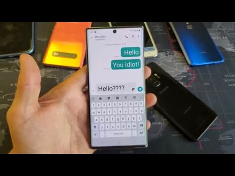 Galaxy Note 10 / 10+ : How to Change SMS Text Message Font Text Size