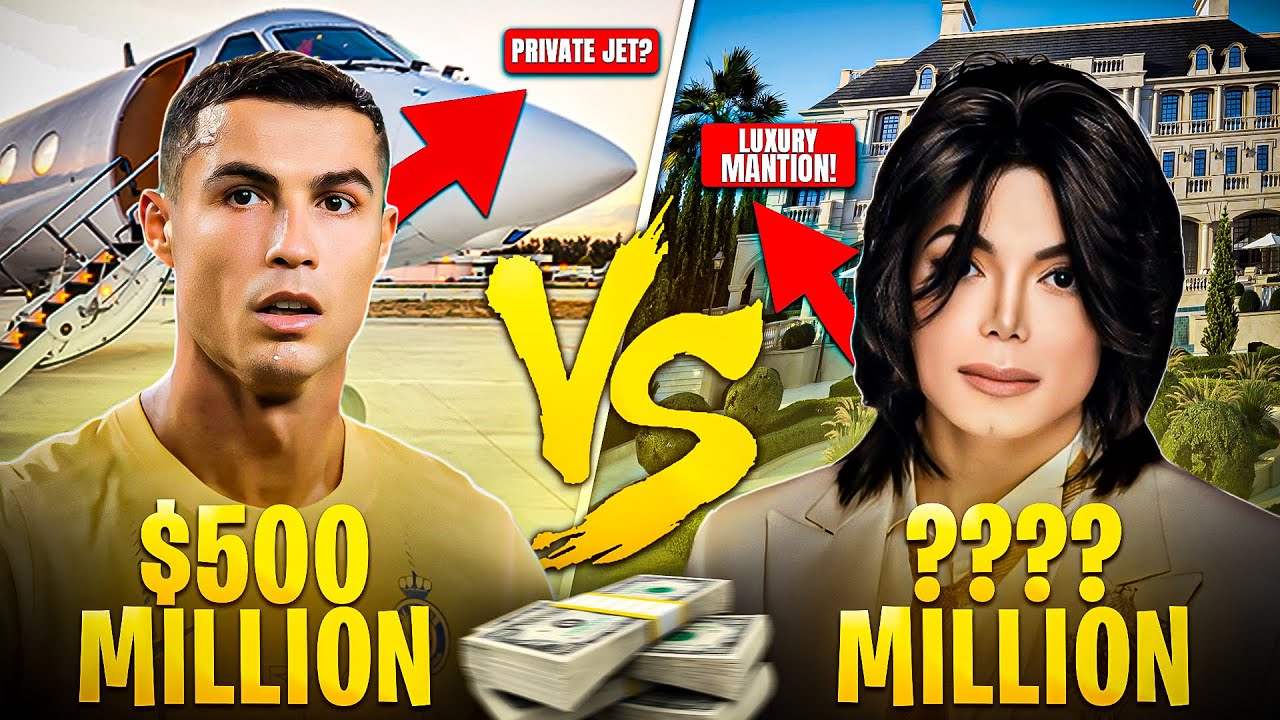 Exposing the Opulent Living of Ronaldo and Michael Jackson