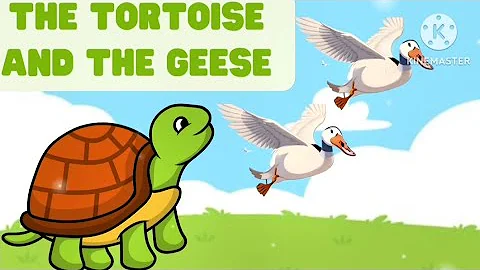 The tortoise and the geese|kids stories|english stories|cartooncandy