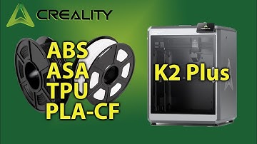 Bekijk hoe deze filamenten op de K2Plus printen - ABS, ASA, TPU, PLA-CF