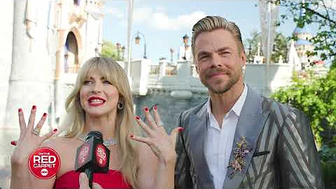 Julianne & Derek Hough, Maren Morris, Marcus Scribner and Sherry Cola at Disney Christmas Day Parade