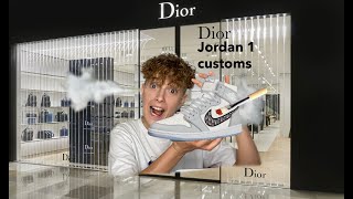 DIOR JORDAN 1s (custom)