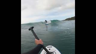 Fatstick Inflatable Sup Surfing In Clean Waves