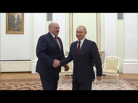 Лукашенко - Путин: встреча в Москве