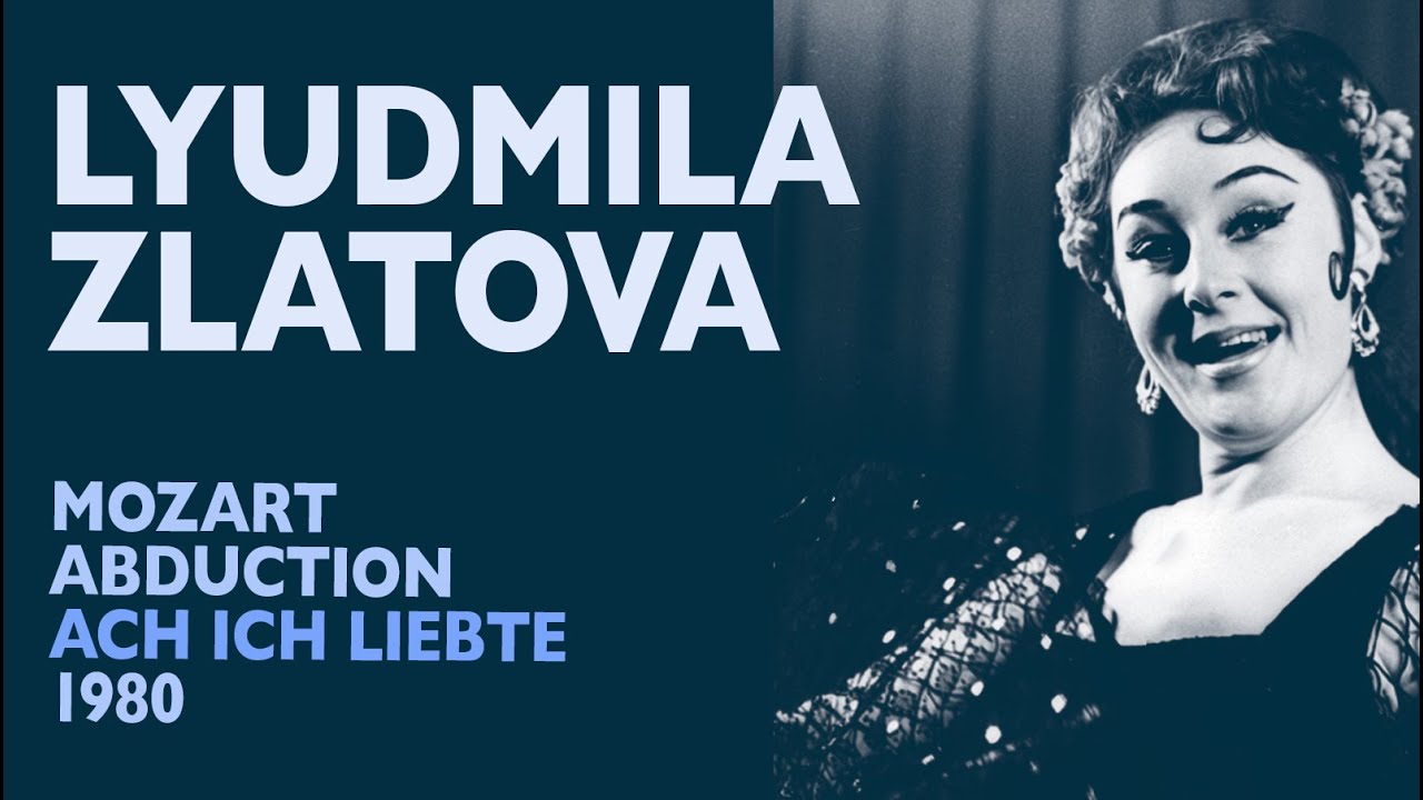 Lyudmila Zlatova sings Mozart's obstacle course in Russian