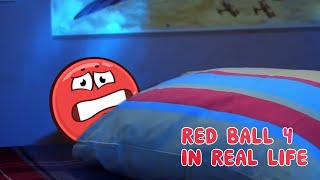 Red Ball 4 Animation | Red Ball In Real Life With Scary Room Ep 5 screenshot 5