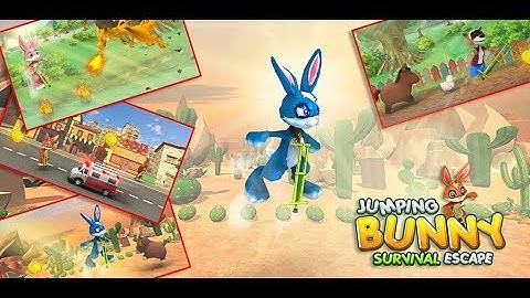 Jumping Bunny Survival Escape: Bunny Rabbit Games (By 3DBrains - Fun Free Games)