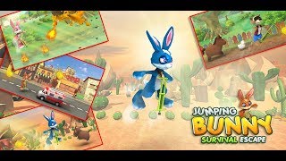 Jumping Bunny Survival Escape: Bunny Rabbit Games (By 3DBrains - Fun Free Games) screenshot 4