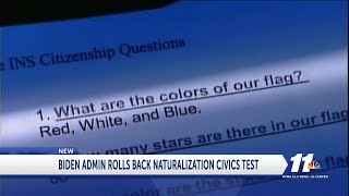 Biden civics test