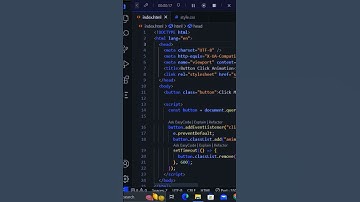 Button Click Animation in HTML CSS & JavaScript