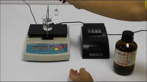 Demo Video for DahoMeter Liquids Density Meter DH-300L