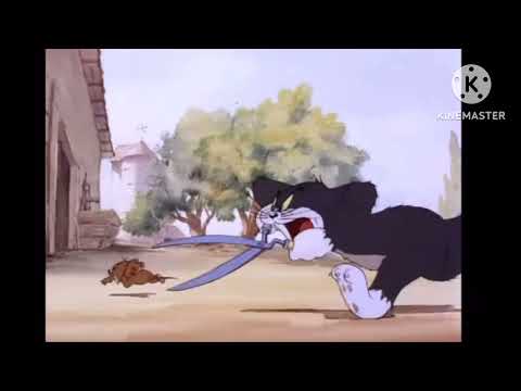 Hen Cutting Tom S Backside With Cartoon SFX 