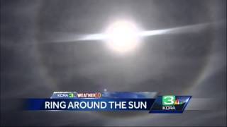 What's that ring around the sun in Sacramento? Dirk explains