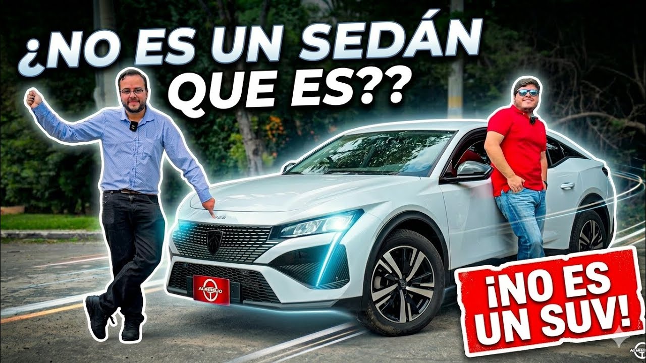 Peugeot 408: No es un SUV, no es un Sedán... ¡Es una BESTIA de 212 hp! 🇨🇴 PRUEBA 2026