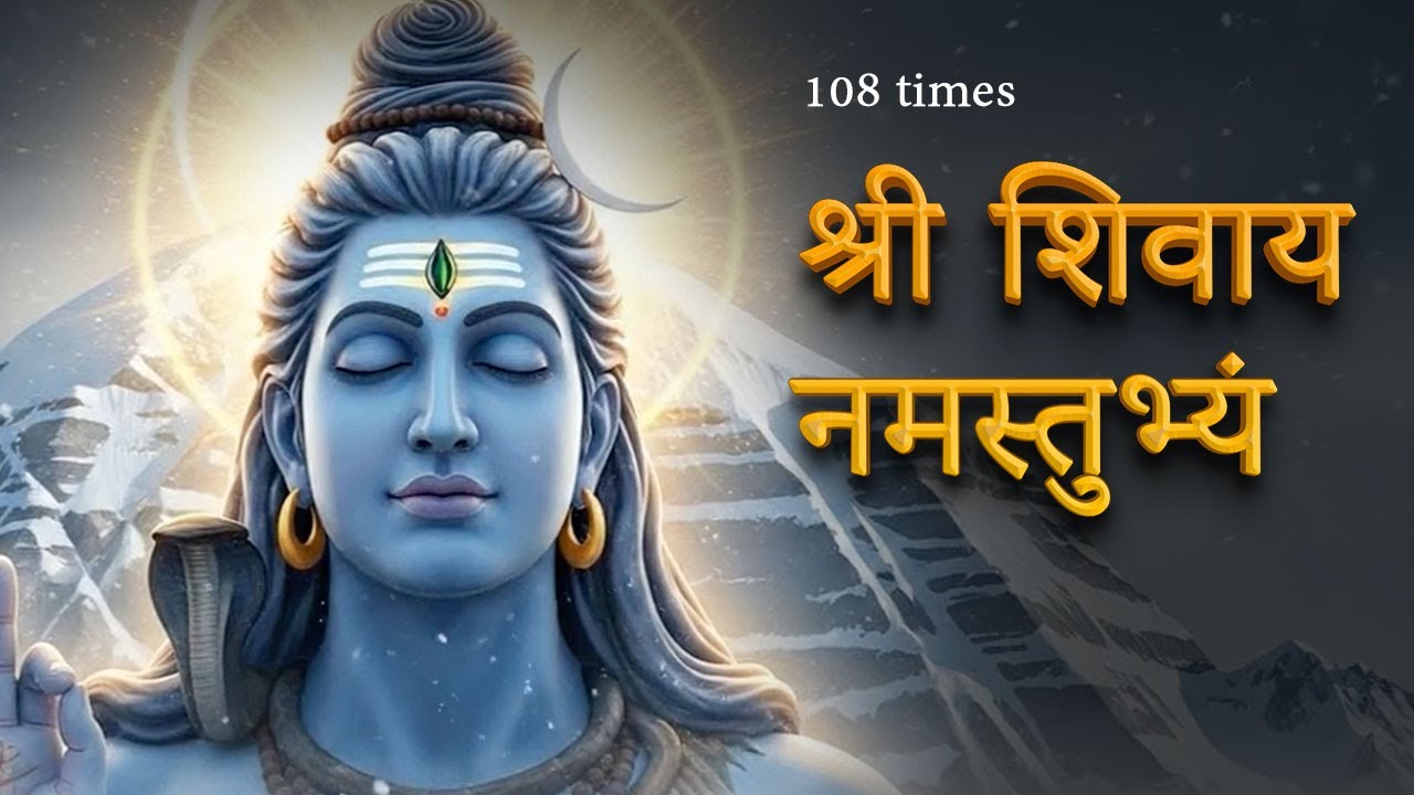 श्री शिवाय नमस्तुभ्यं मंत्र 108 | shree shivay namastubhyam | महादेव का चमत्कारी मंत्र