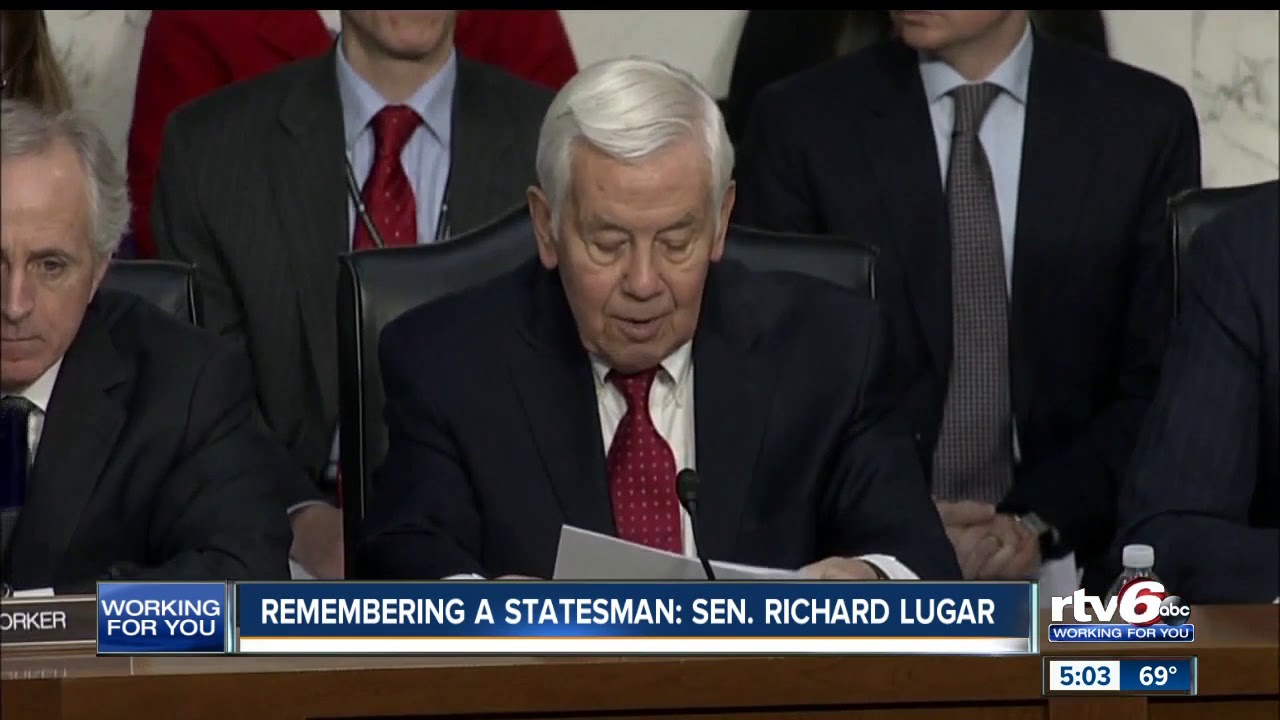 Remembering a statesman: Senator Richard Lugar