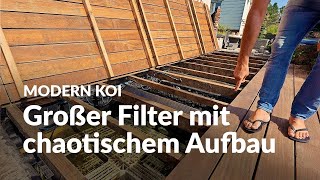 Christian's very large filter and conversion ideas | Modern Koi Blog #6425