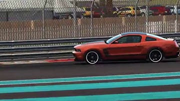 Grid Autosport (PC) - Time Trial - First Time At Yas Marina With a Mustang Boss 302