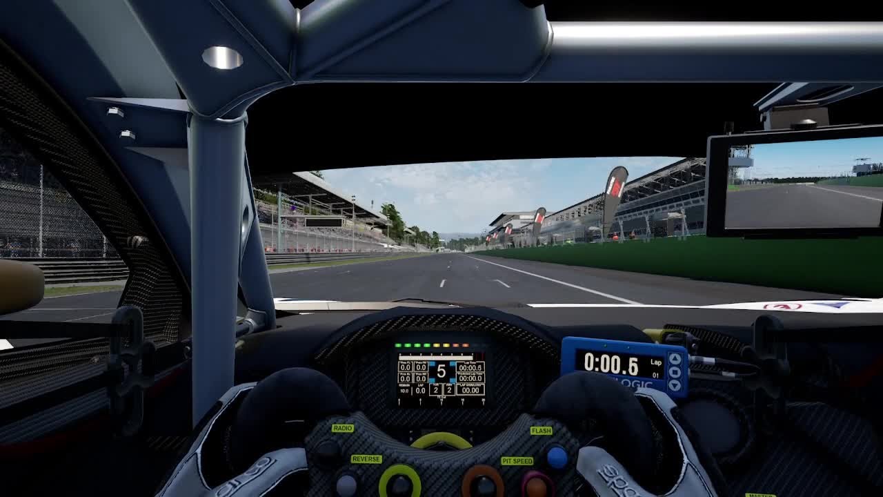 ACC Monza Honda NSX GT3 Evo 2019 (Dry) Track Guide (Hotlap + Telemetry)