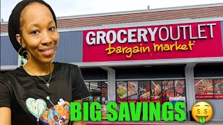 BUDGET SHOP WITH ME AT GROCERY OUTLET BARGAIN MARKET #fyp #groceryoutlet