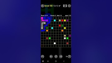 How To Solve Flow Free Premium 12x12 Mania Level 98 Hard Board Walk Through Solution Walkthrough