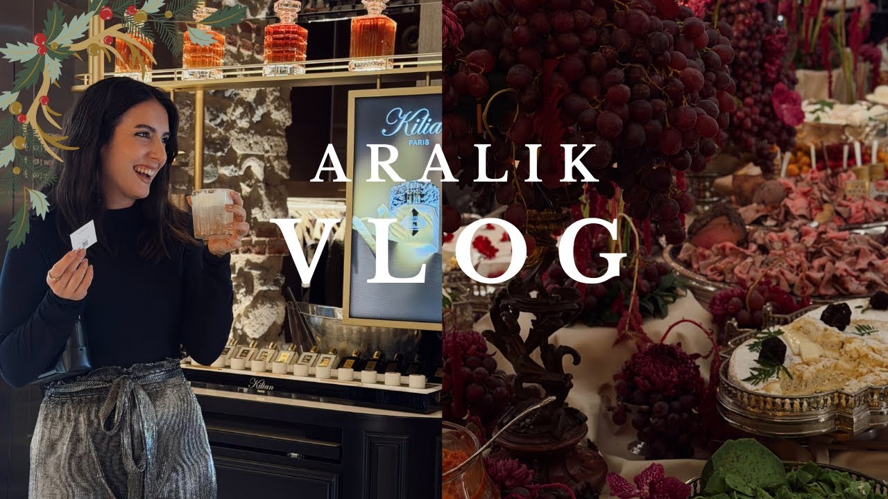 ARALIK VLOG 5. Misafir hazırlığı, Beymen Tersane açılışı, akşam cilt bakımı.