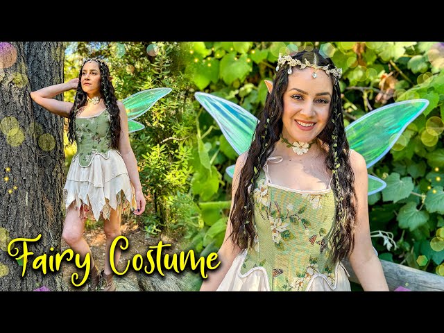 green emerald velvet dress Flower Fairy Dress – Fairy Tong main image 0