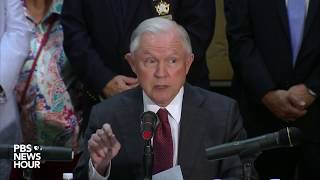 Attorney General Sessions announcement on asset forfeiture