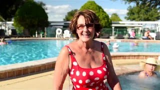 Recreation Plantation RV Resort Resident Testimonials by the Pool Lady Lake FL