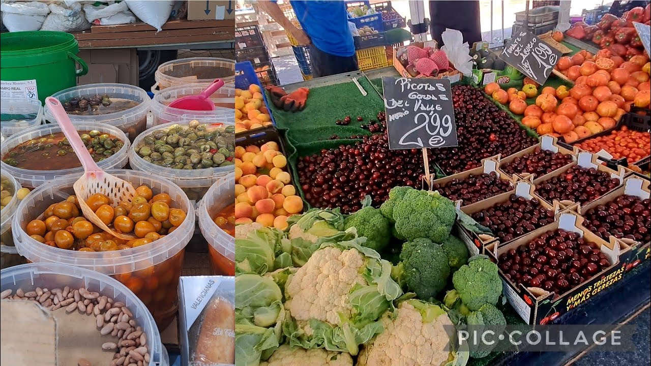 جولة في السوق الاسبوعي الأربعاء بارلا مدريد🇪🇦 اسبانيا  Parla Madrid كل شيء رخيص ما شاء الله
